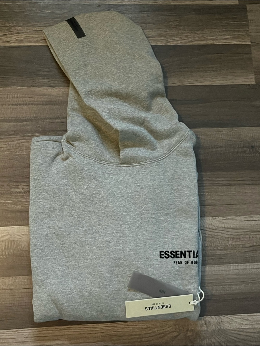 Essentials Men's Crewneck Sweatshirt in Light Gray
